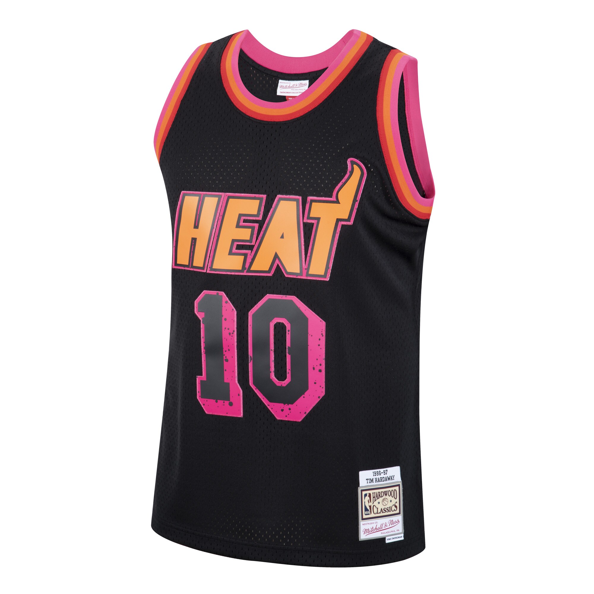 miami heat black and pink jersey
